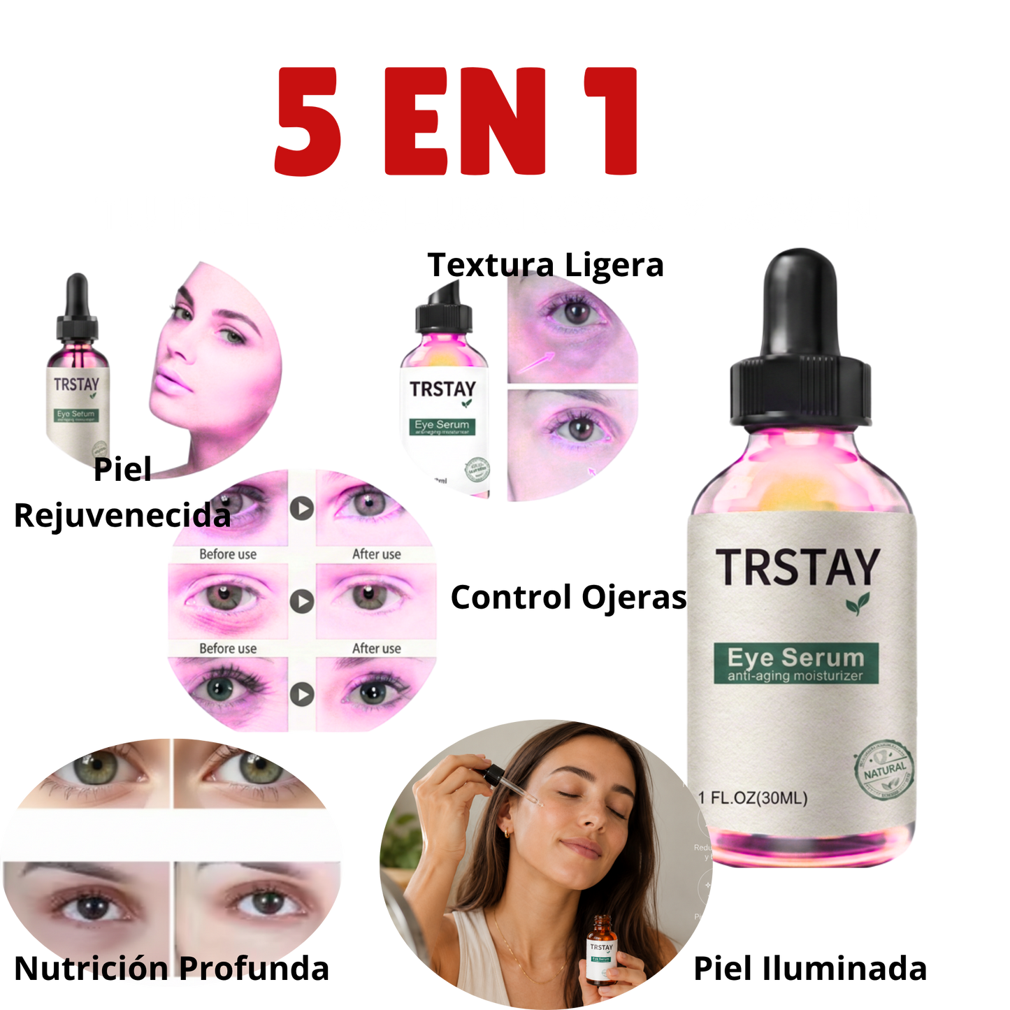 Sérum Retinol Antiedad para Contorno de Ojos