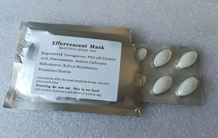 Mascarilla Efervescente en Hoja